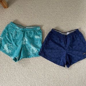 2 pair of Patagonia baggies